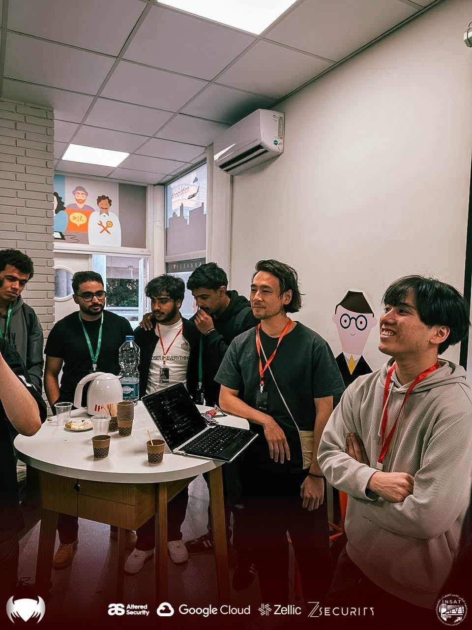 Teams at the Securinets CTF Finals at INSAT